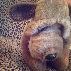 NEW! A fluffy cute dog made out of cotton!